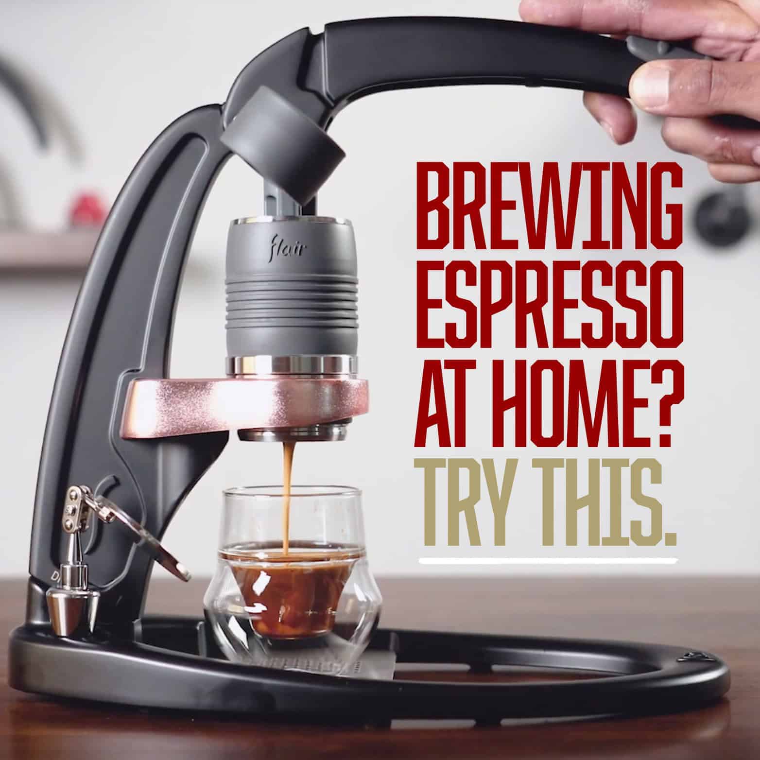 Brewing Espresso at Home? Try A Manual Espresso Machine
