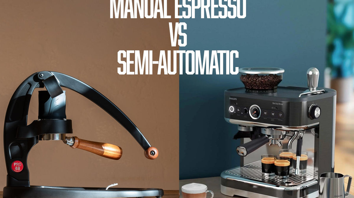 Semi-Automatic vs Manual Espresso Machines: Which One Belongs on Your Counter?