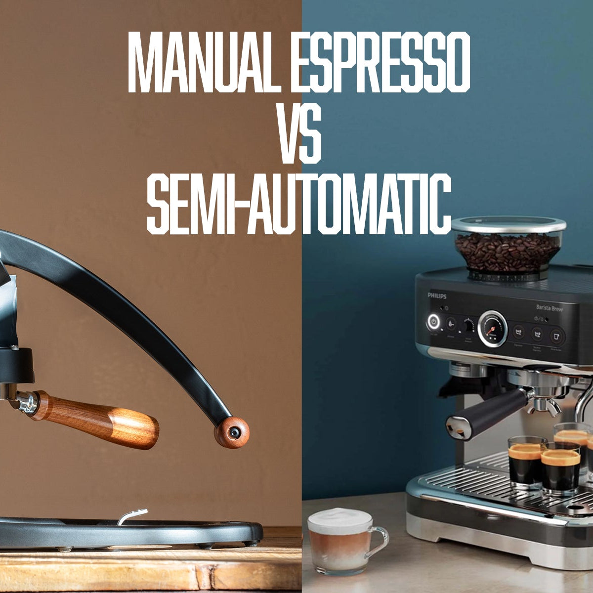 Semi-Automatic vs Manual Espresso Machines: Which One Belongs on Your Counter?