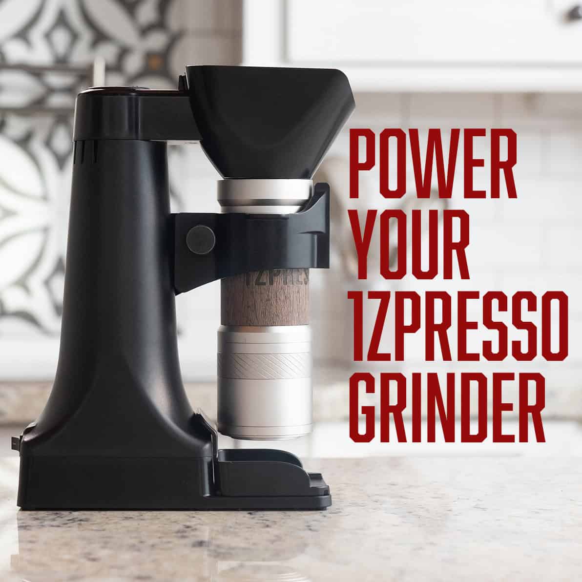 Upgrade Your 1Zpresso Grinder with the Flair Power Tower