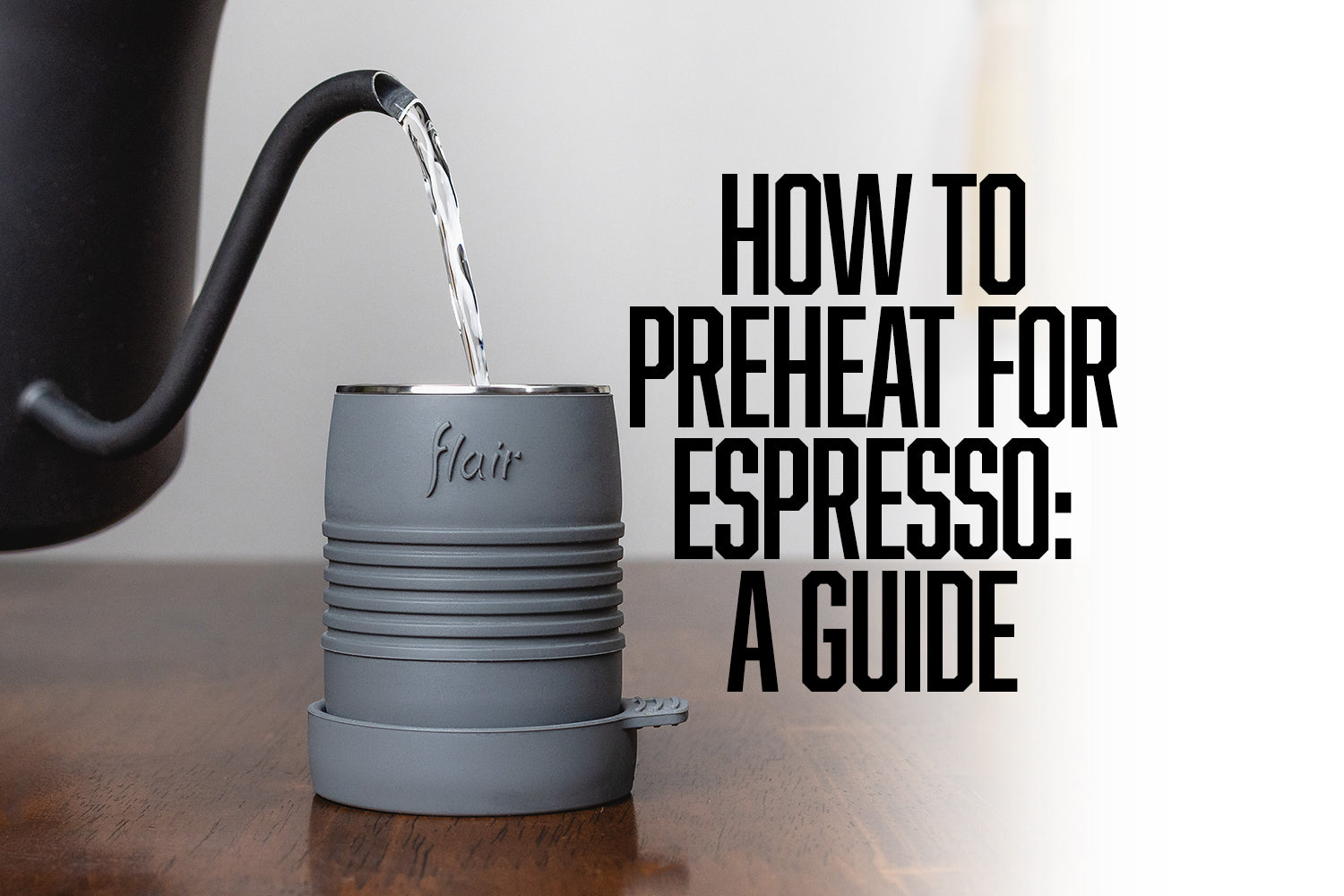 Preheating For Espresso: Why, When and How