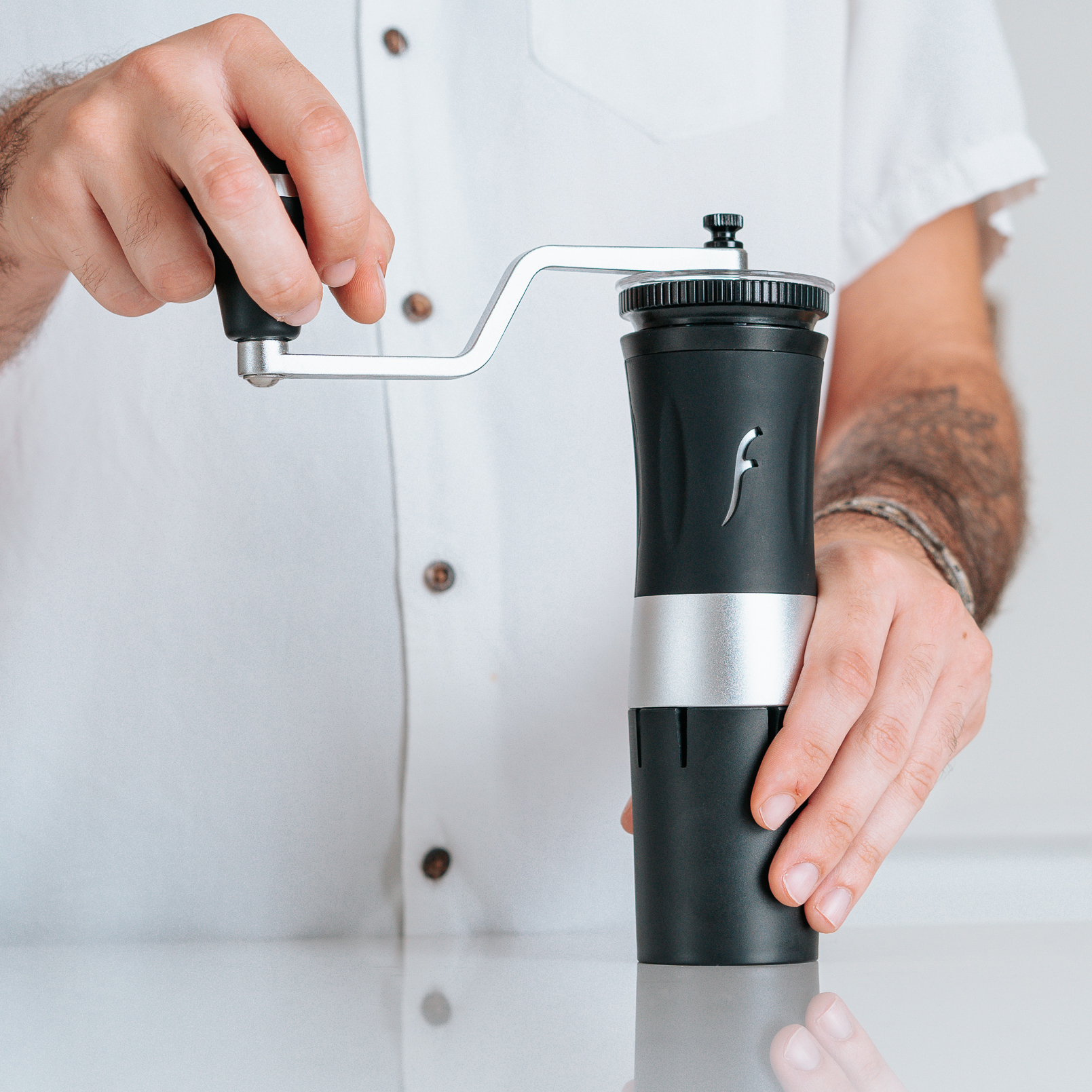 The Royal Grinder | Hand Coffee Grinder for Espresso | Flair