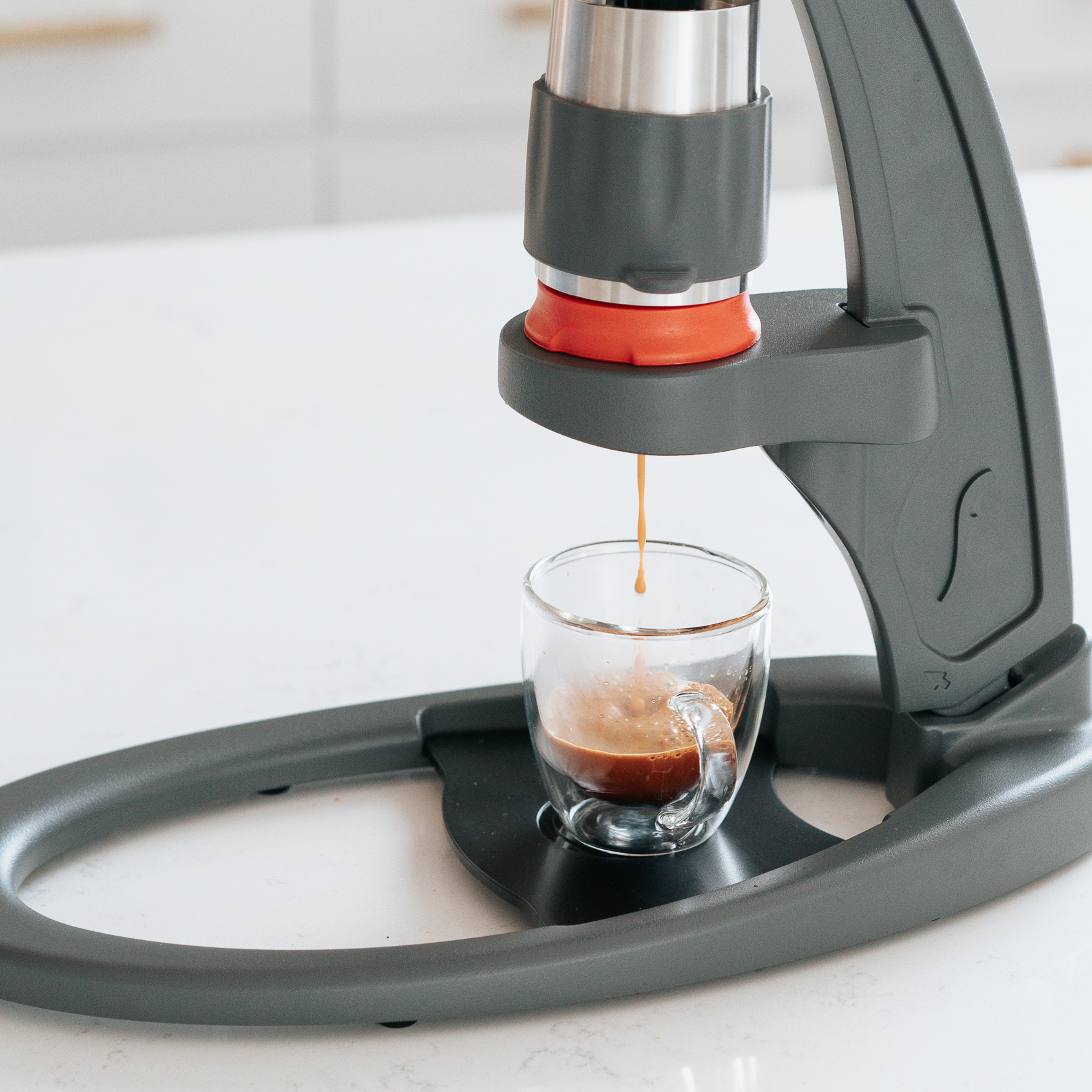 Flair The NEO Flex: Direct Lever Manual Espresso Maker for Home with Two  Portafilters