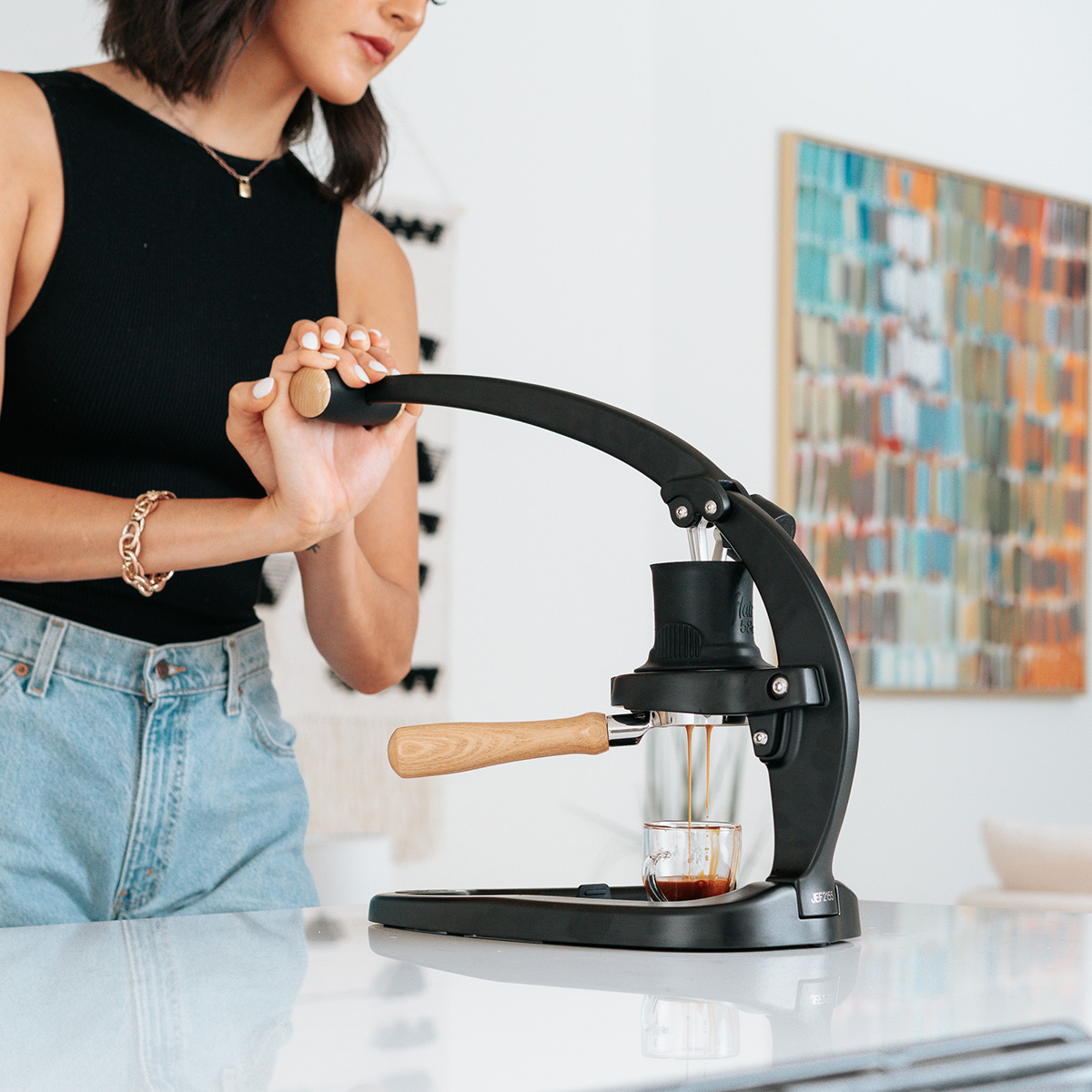 Overview of the Flair 58 manual espresso press that pulls shots you will  not believe! 