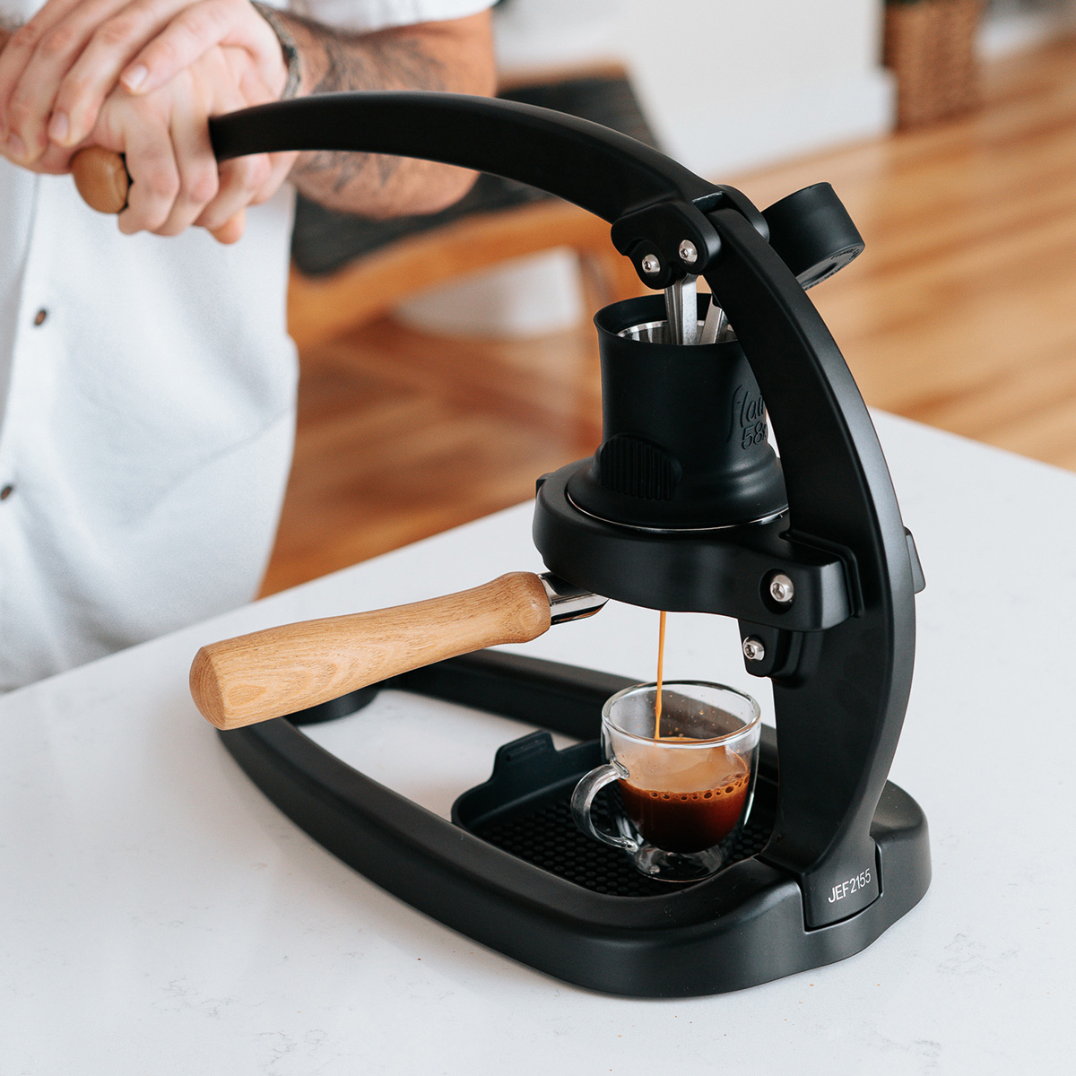 Overview of the Flair 58 manual espresso press that pulls shots you will  not believe! 