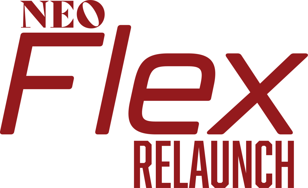 NEO Flex Relaunch Logo